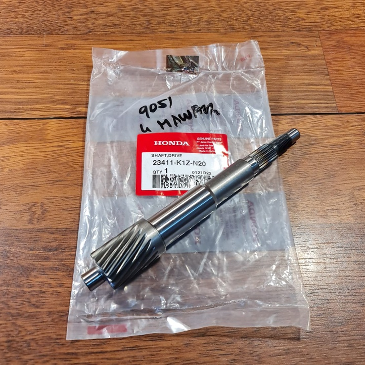 (PCX 160) HONDA ORIGINAL - 18T GERDANG GEAR SHAFT DRIVE 23411K1ZN20 ...