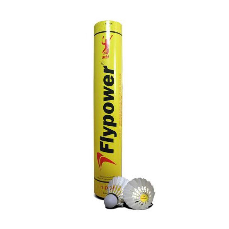 ORIGINAL YELLOW FLYPOWER BADMINTON SHUTTLECOCK | Shopee Philippines