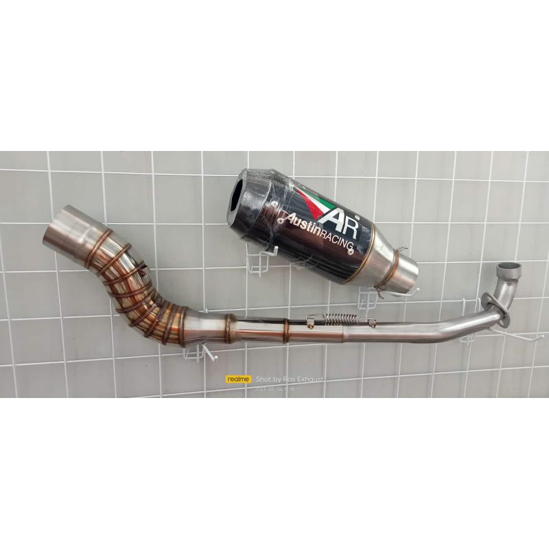Austin Racing AR Exhaust For Neutral Duck Motorcycle | Shopee Philippines