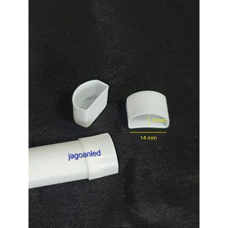 Side cover of silicone tube LED end cup rubber casing | Shopee Philippines