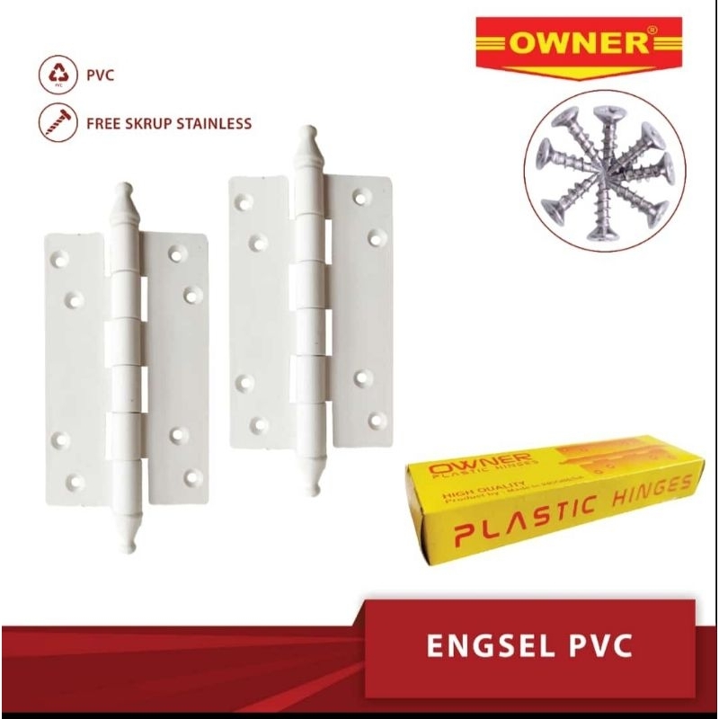Pvc HINGE/BATHROOM HINGE | Shopee Philippines