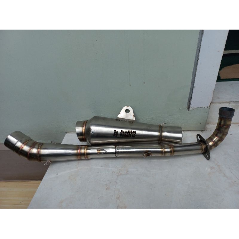 Fantera racing motorcycle exhaust for all bebek supra x old shogun vega ...