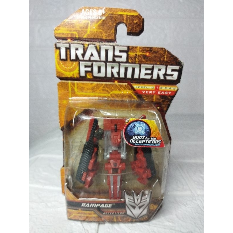 Transformer RAMPAGE LIMITED EDITION DECEPTICON | Shopee Philippines