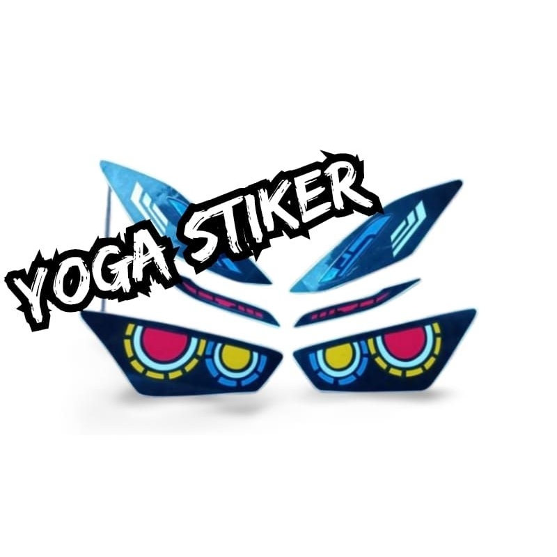 MATA Vario 160 Eye And Eyebrow Headlight Sticker | Shopee Philippines