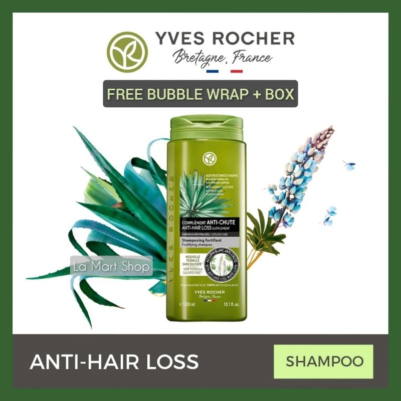 Shampoo Yves Rocher Anti Hair Loss Shampoo 300ML Yves Rocher Fortifying