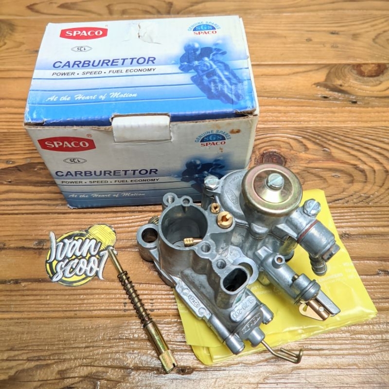 Vespa Carburetor 20.20 VESPA Carburetor SPACO VESPA Carburetor SUPER ...