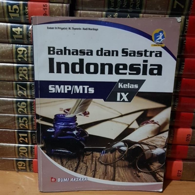 Indonesian Language And Literature For Junior High School Class 9