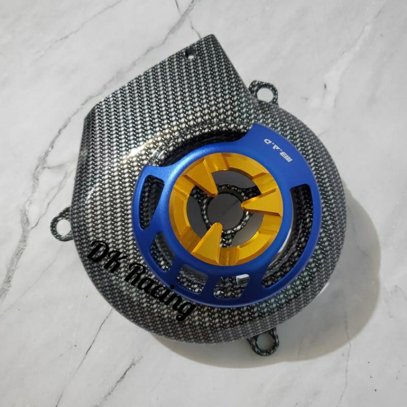 CARBON FAN COVER PLUS CNC FAN COVER MIO SPORTY MIO SMILE SOUL FINO ...