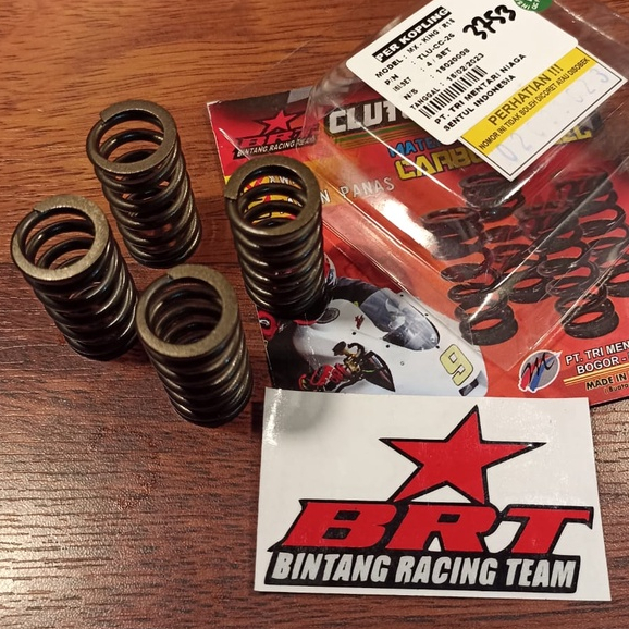 CLUTCH SPRING BRT MX KING/R15 OLD RACING CONTENTS 4 ORIGINAL BINTANG ...