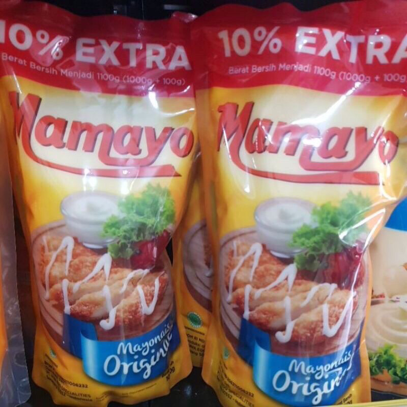 Mamayo Mayonnaise original 1kg | Shopee Philippines