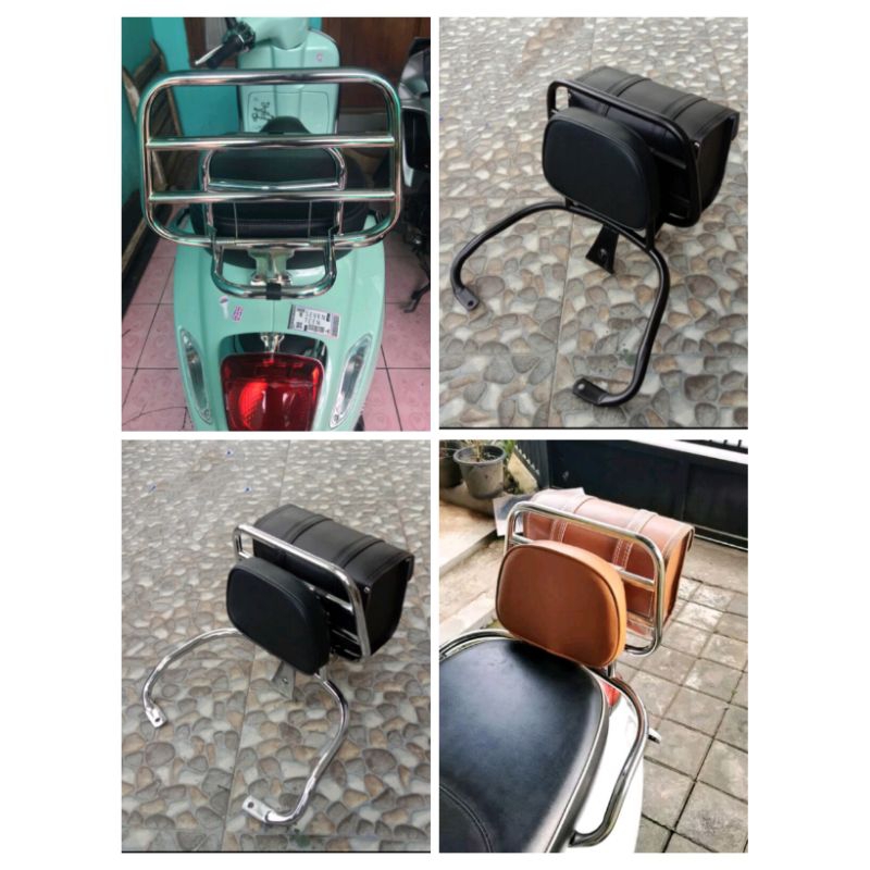 Backrack/back Rack/Rak Vespa Primavera New Sprint LX S Dan GTS Plus