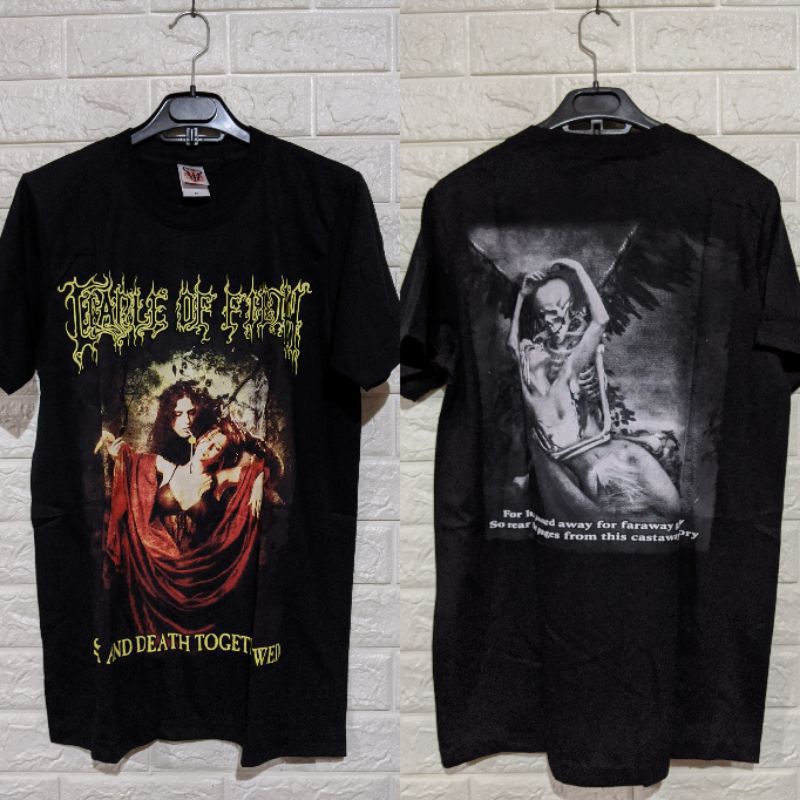 Cradle OF FILTH BAND T-Shirt | Shopee Philippines