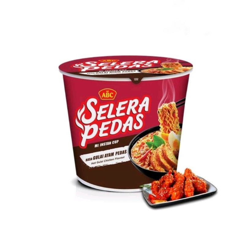 Abc CUP MIE Spicy Chicken Sugar 60 GR | Shopee Philippines