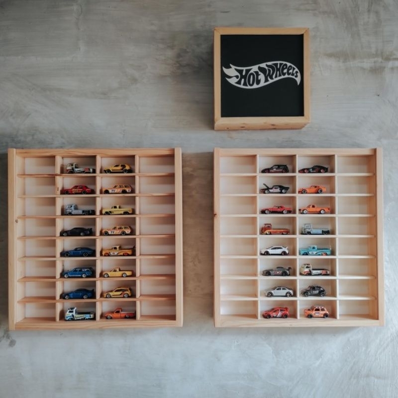 Hotwheels Rack Contents 32/ diecast display Rack/ diecast display Rack ...
