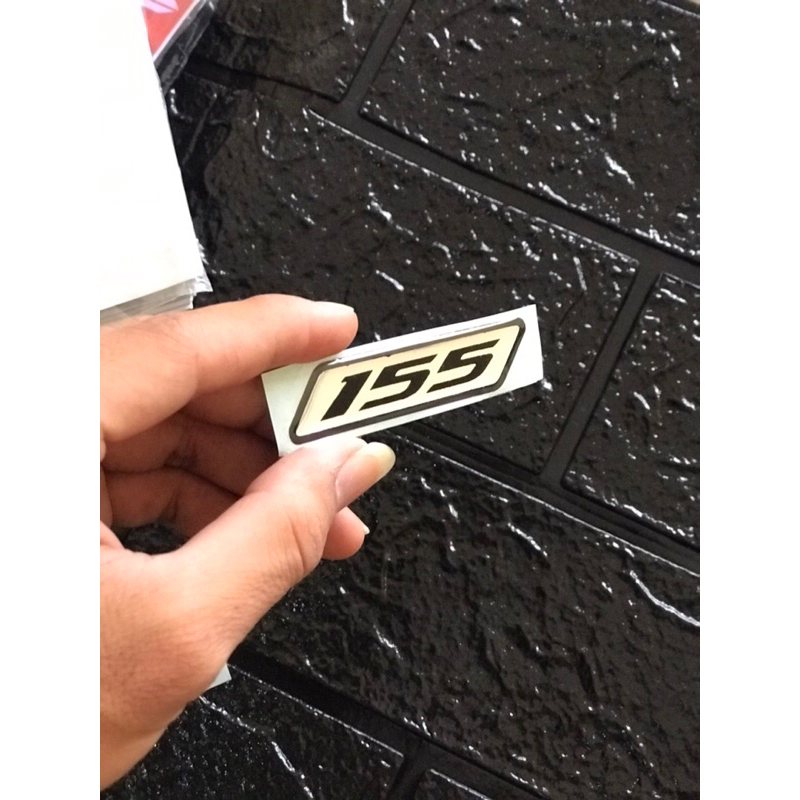 3D motorcycle cc emblem Sticker 125 150 155 Sticker | Shopee Philippines