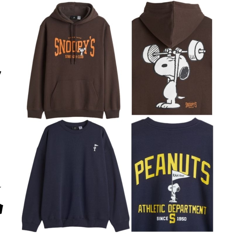 H&m snoopy sweatshirt clearance