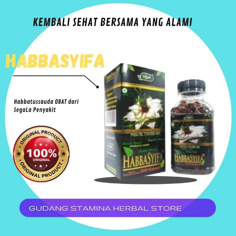 Original Guaranted habbasyifa 200 Capsules // Black Seed Oil ...