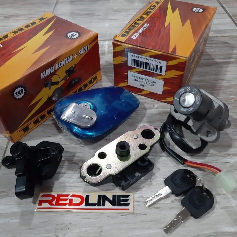 KEY COMPLETE THUNDER 125 CONTACT KEY ACCORDING TO REDLINE PHOTO ...