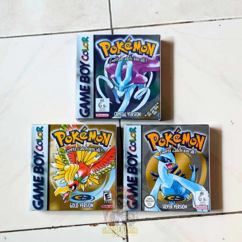 Custom Repro Game Card Gameboy Color GBC Pokemon Box | Shopee Philippines