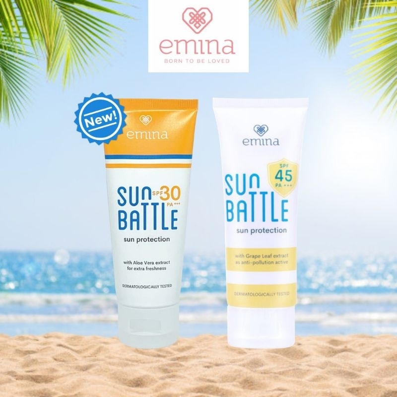 Emina Sun Battle Sun Protection SPF 30 PA++++ Shopee Philippines