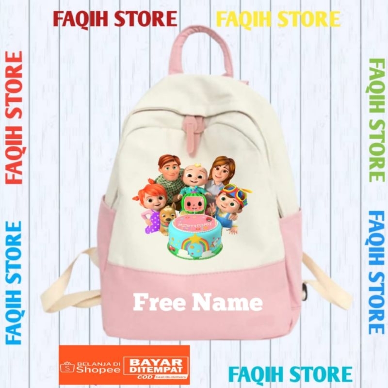 Cocomelon Backpack, Cocomelon School Children's Backpack, Cocomelon ...