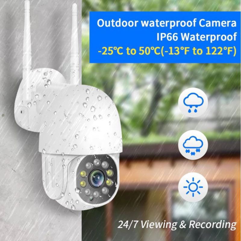 Ip Camera Smart CCTV Outdoor Full HD 1080P 8MP PTZ Infrared WIFI