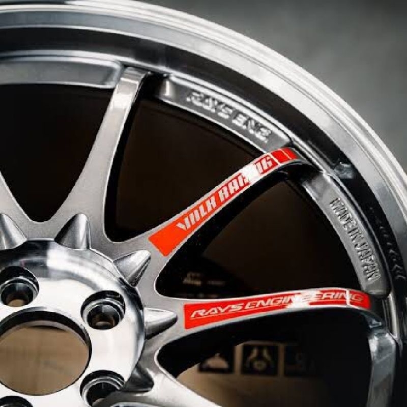 Volk racing rays engineering CE28 SL rim sticker | Shopee Philippines