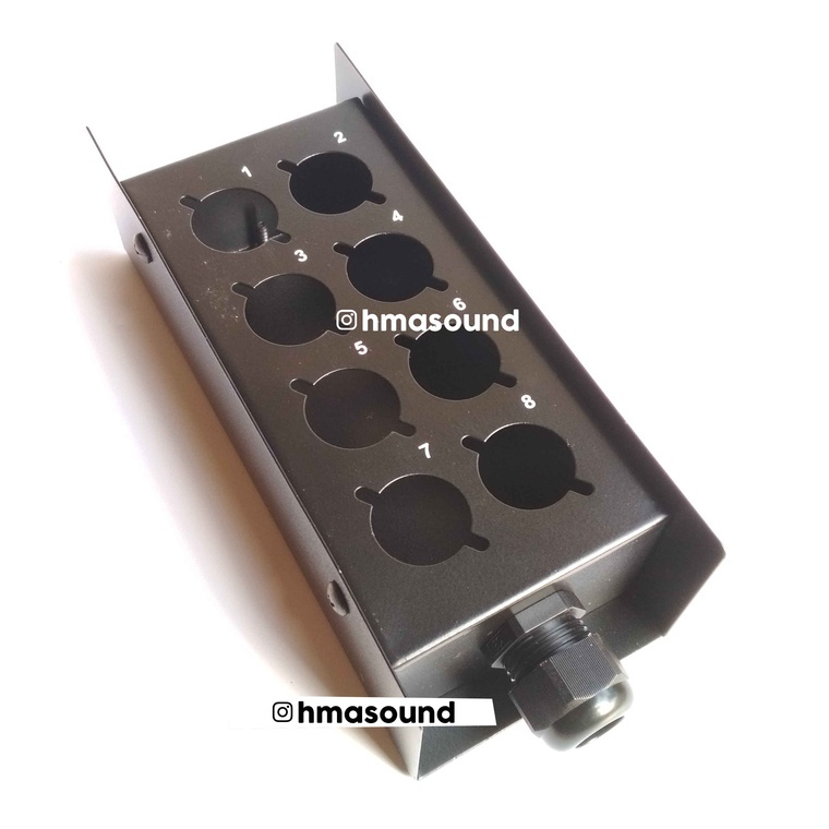 Empty 8Channel Snake Cable Box BS8 Shopee Philippines