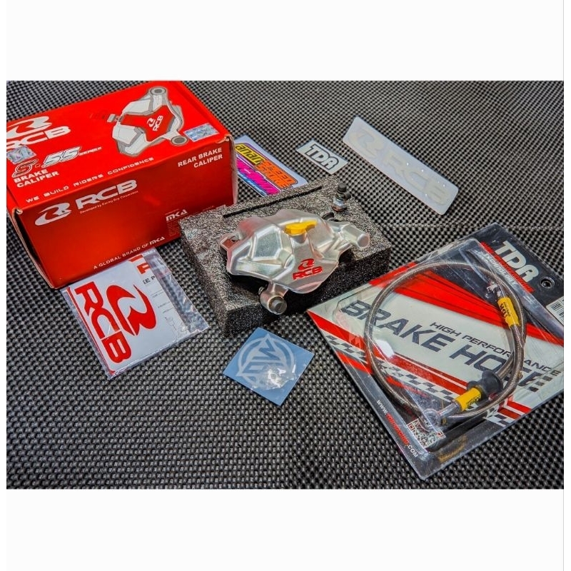RCB S-55 Series RacingBoy S55 Rear Disc Caliper Brake Hose Set ...