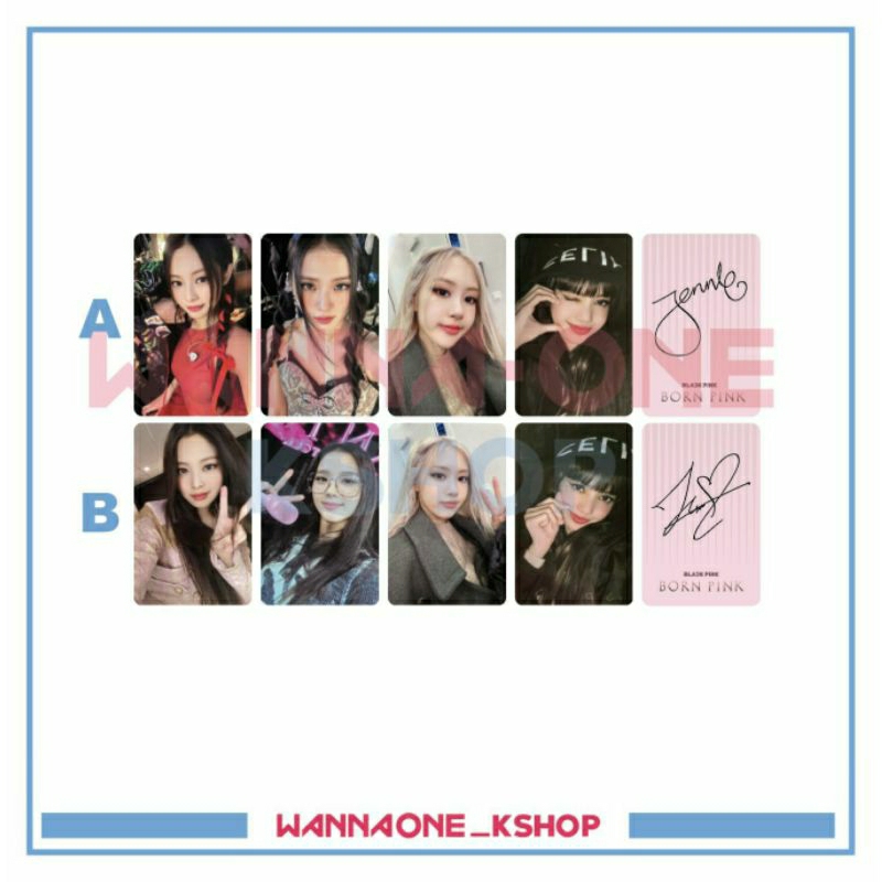 Blackpink factory limited edition pink vinyl photocard