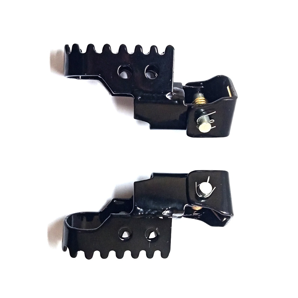 BLACK TRAIL FRONT FOOTSTEP - BARSTEP KAWASAKI TRAIL KLX 150 ITEM ...