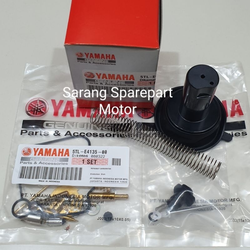 Vacuum Rubber+Repair Kit Carburetor Mio Sporty Smile Soul Fino 5TL