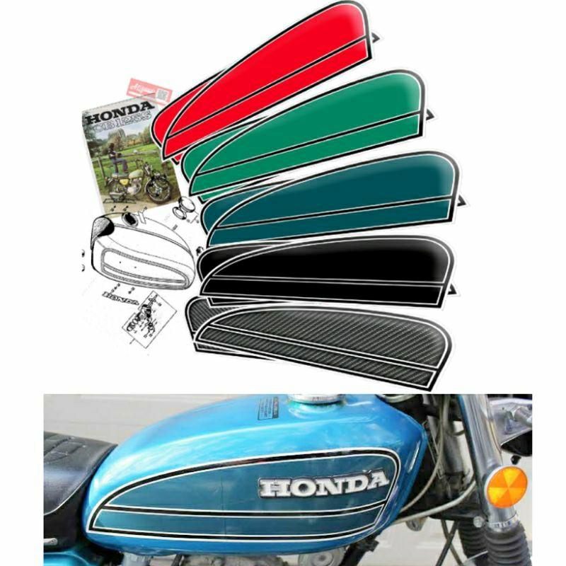 Striping honda cb125 Sticker honda cb125 Sticker cb 125 original
