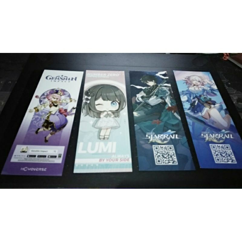Dodoco Mailbox Official Event Bookmark Genshin Impact Honkai Star Rail Lumi Shopee Philippines