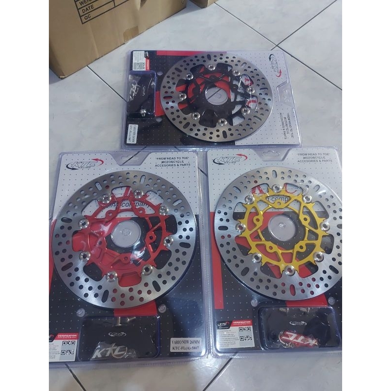 Original ktc racing vario 150 new front Disc Disc with 5 holes | Shopee ...