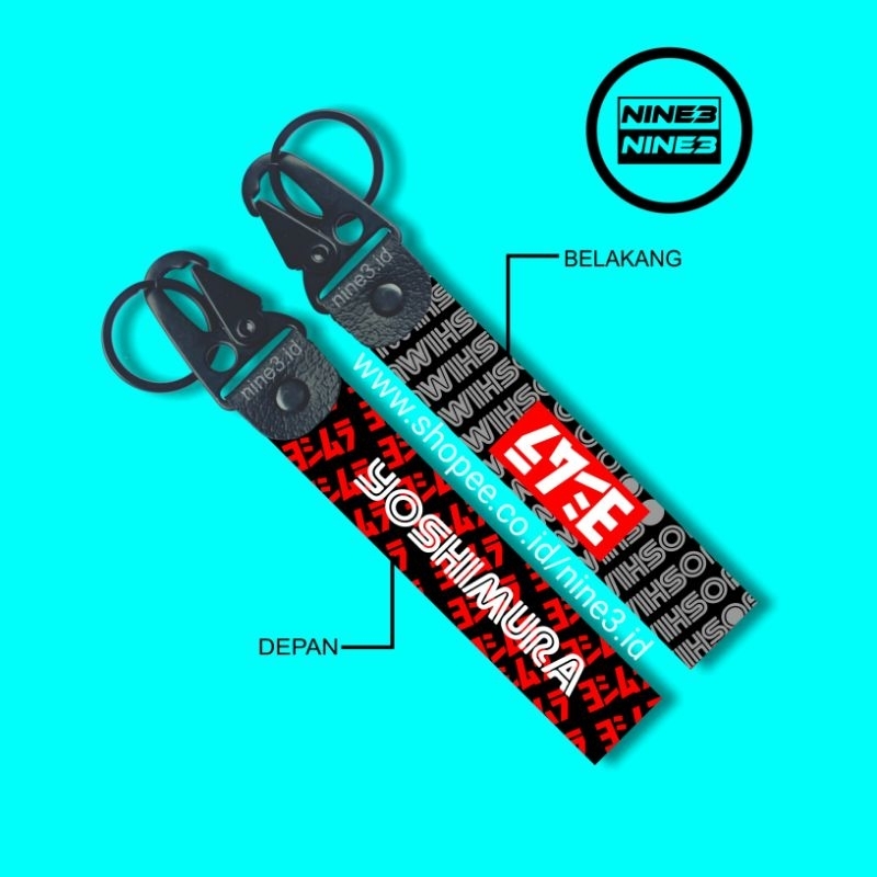 GANTUNGAN Yoshimura Car Motorcycle KEYCHAIN PREMIUM KEYCHAIN LOGO