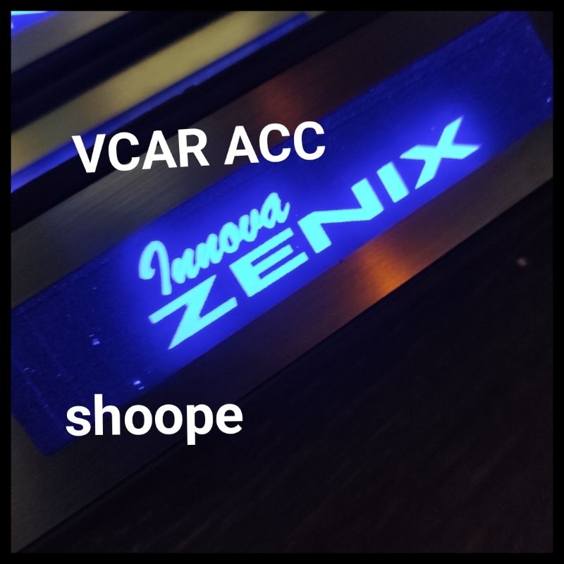 Toyota innova inova ZENIX 2023 Car Door Side sill plate On Lights ...