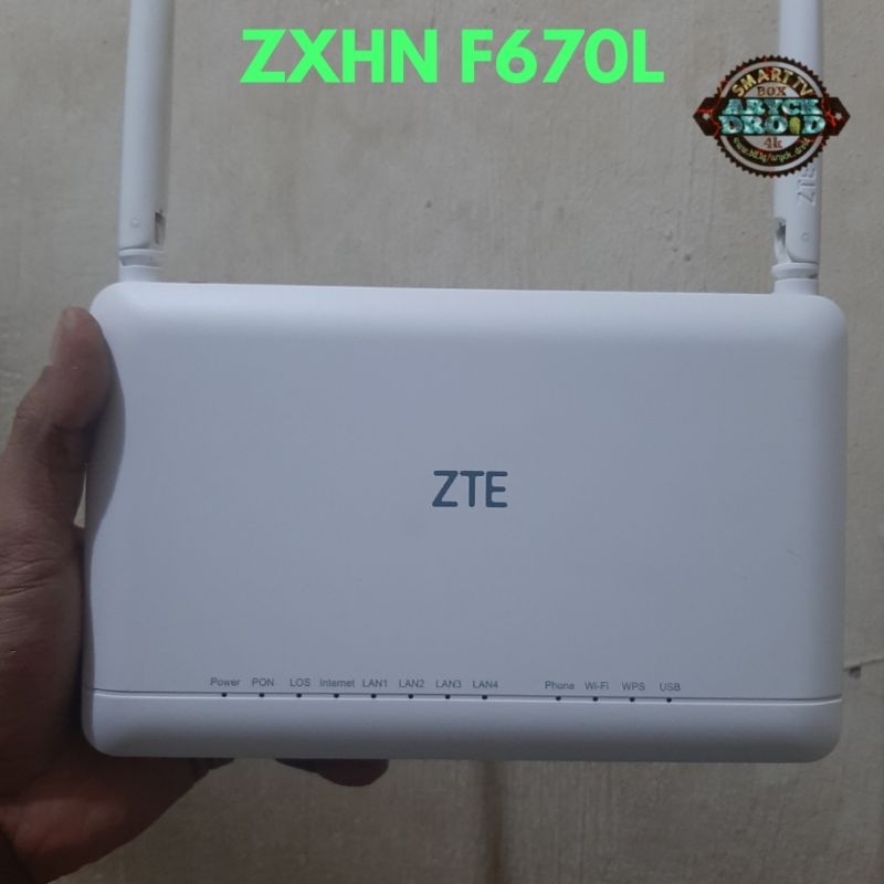 Wifi Router ONT Zte ZXHN F670L Support dual Band 5G | Shopee Philippines