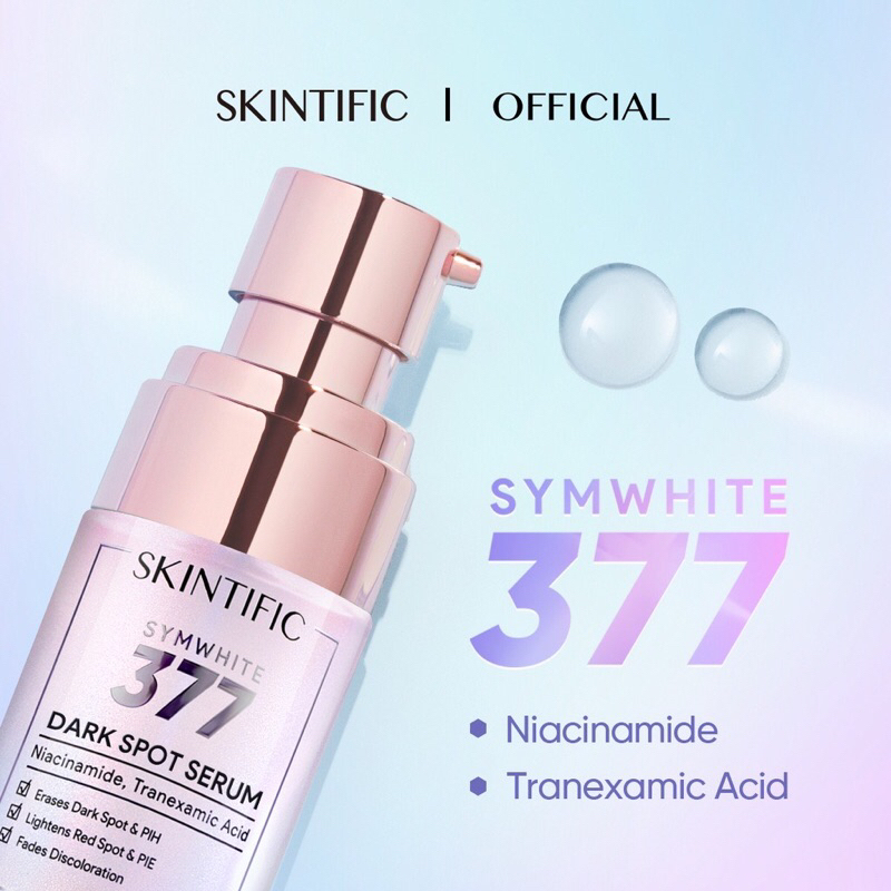 Skintific Brightening Serum Brighten Skin SymWhite 377 Dark Spot Serum