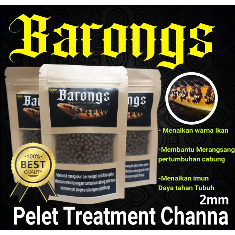 Channa Maru Pellets, Channa Treatment Pellets, Barongs Pellets, Cabung ...