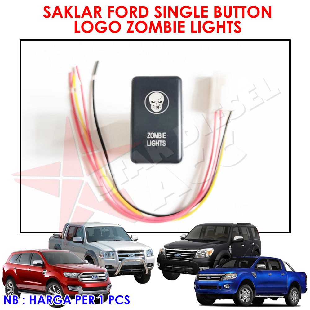 TOMBOL 1button Light SWITCH FORD EVEREST Light SWITCH FORD RANGER T6