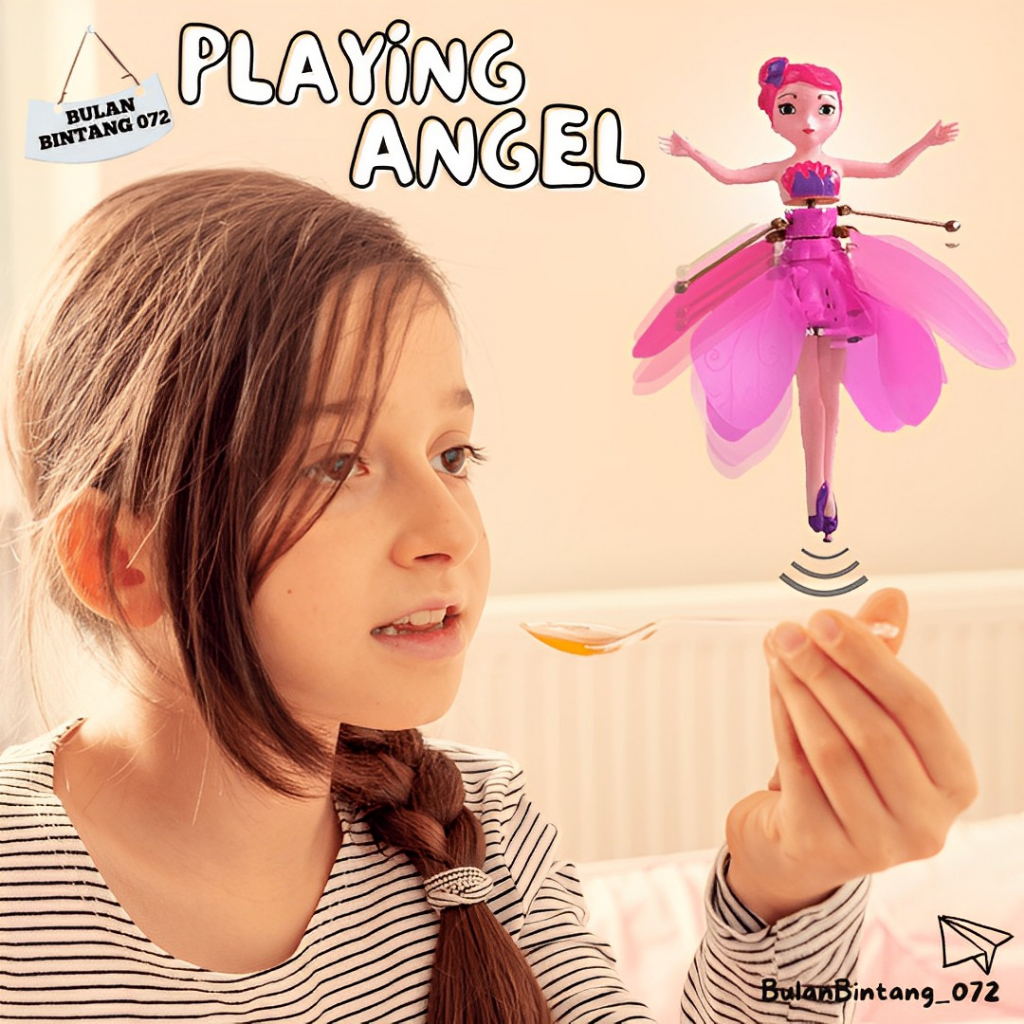 Flying ANGEL Toy Doll Sensor FLYING ANGEL Toy Fairy Doll Disney