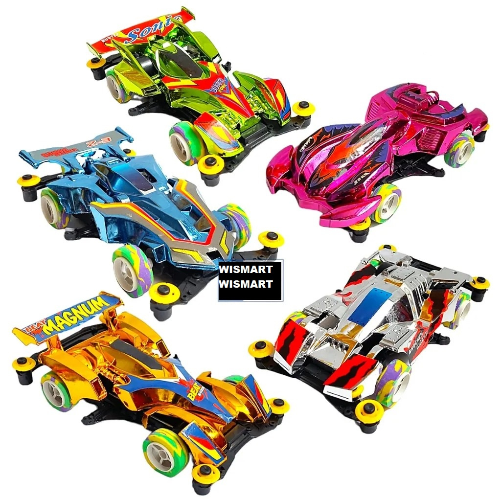Tamiya Tamia Mini Toys 4WD Bonus 4 Foam Wheel Tires Boys Racing Car ...
