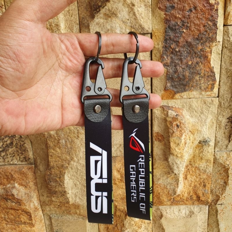 GANTUNGAN Asus ROG PREMIUM Car Motorcycle KEYCHAIN ASUS ROG LOGO ...