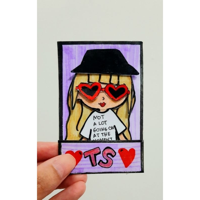 Taylor Swift HANDMADE PAPER DOLL Shopee Philippines
