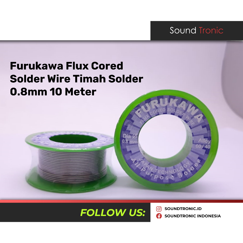 Furukawa Soldering Tin 10 Meters 0.8mm Alloy 60/40 | Shopee Philippines