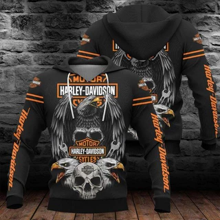 Harley davidson hooded jacket hotsell