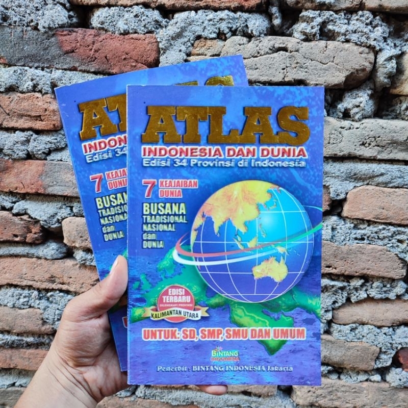 Complete Atlas of 38 Provinces - Atlas of Indonesia and the World ...