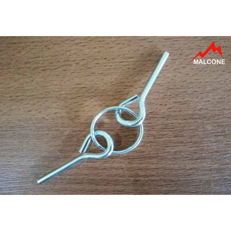 TENDA Double iron Pin can be 5 pcs (Domestry tent corner) | Shopee ...