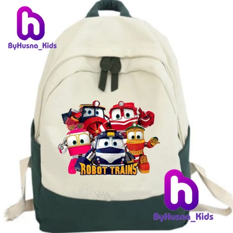 Robot TRAINS BACKPACK BAG CHILDREN'S ROBOT TRAINS FOR BOYS GIRLS ...